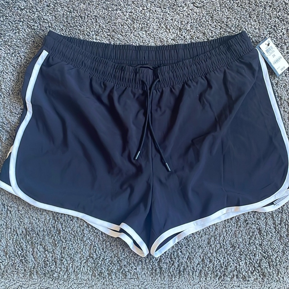 Ideology Black Running Shorts - NWT - 2X